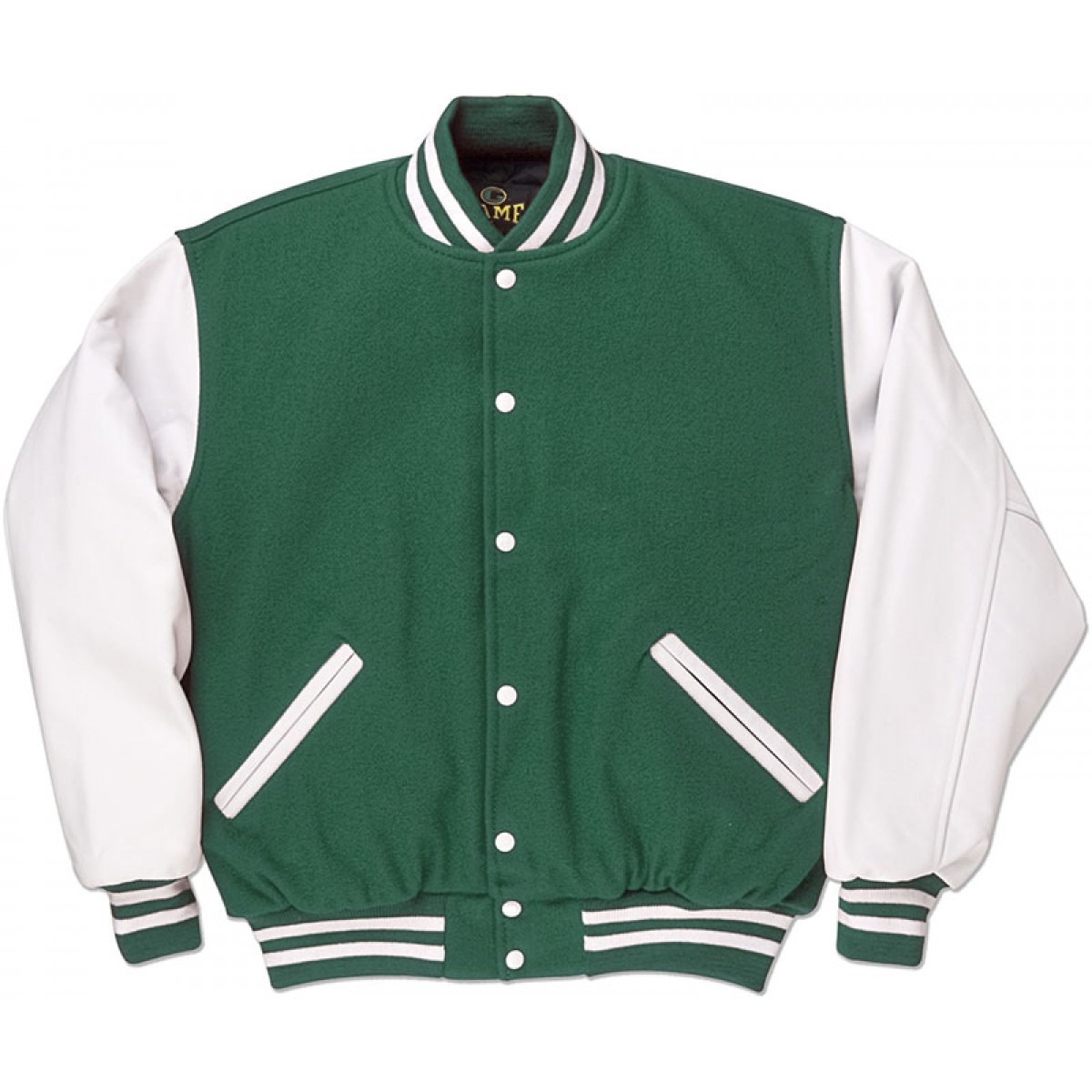 Forest Green Varsity Jacket | vlr.eng.br